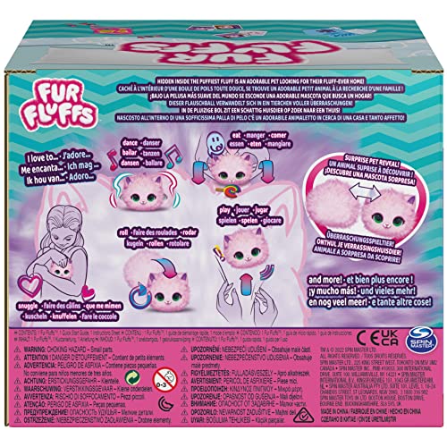 What the Fluff, Pupper-Fluff, Surprise Reveal Interactive Toy Pet with over  100 Sounds and Reactions, Kids Toys for Girls Ages 5 and up